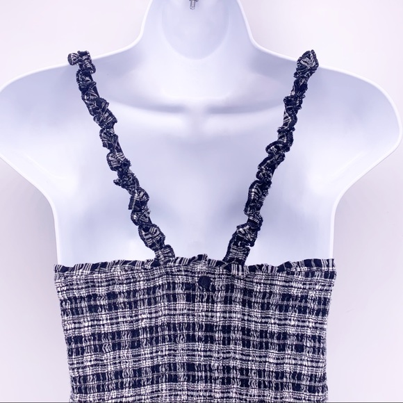 Volcom Black and White Mini Dress Size Small - Picture 6 of 9